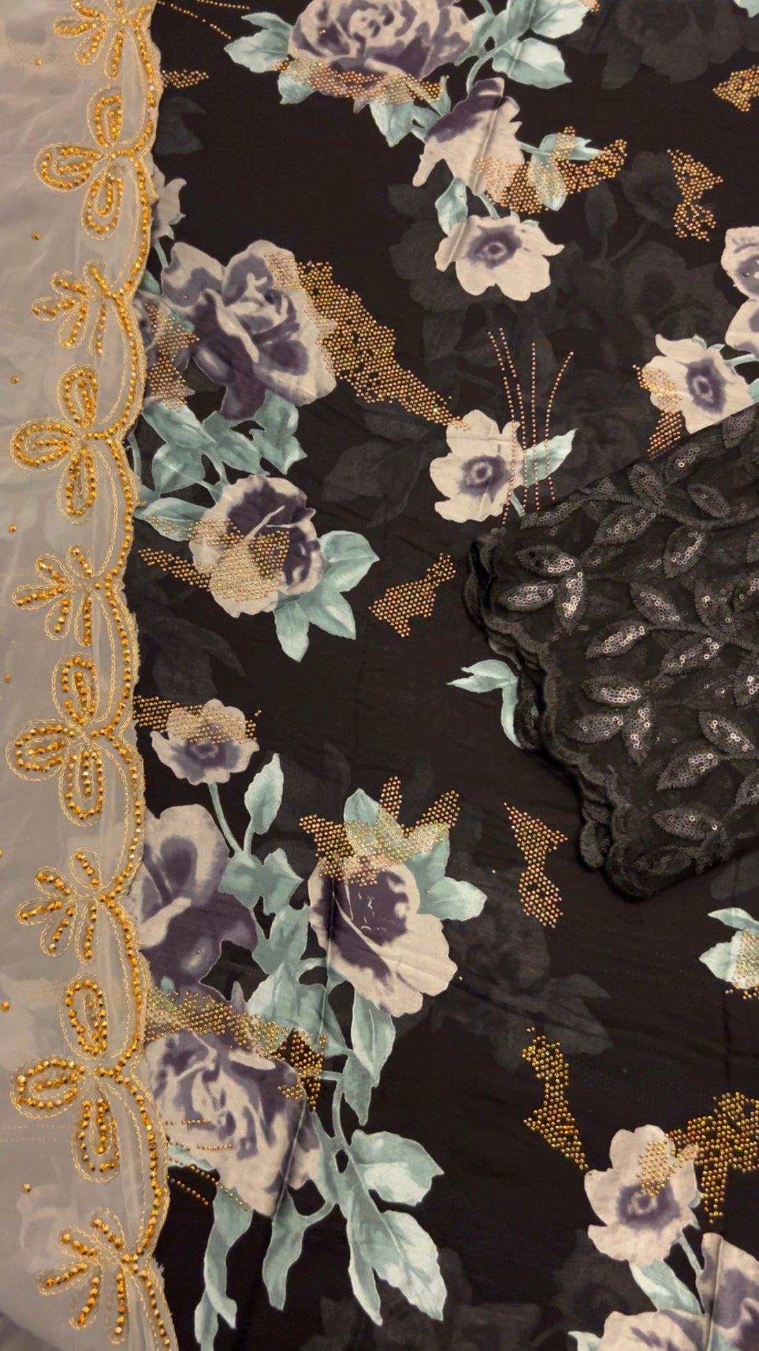 LIMITED EDITION (silk harir) Mint-Grey